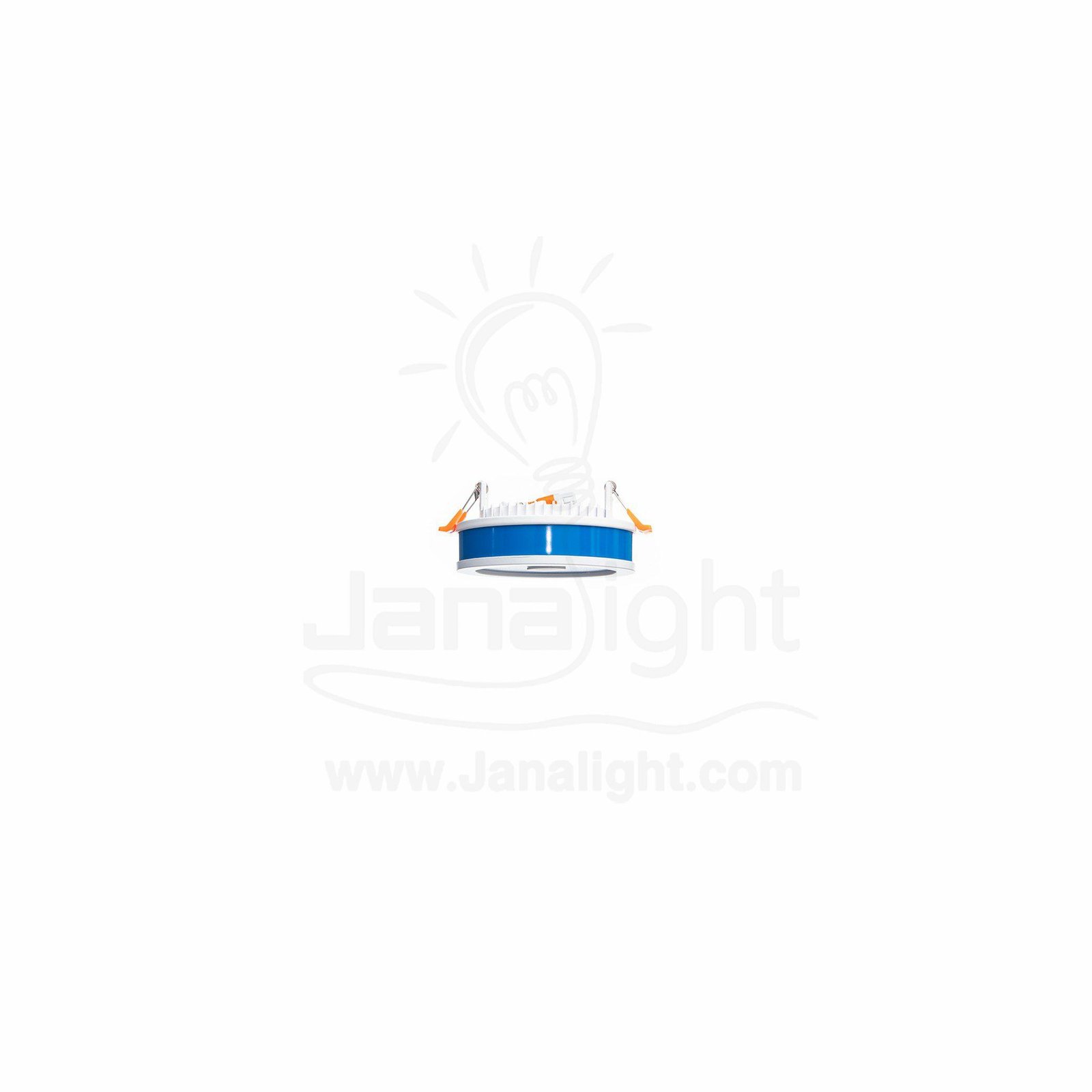 panel spotlight 12 watt white and blue